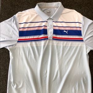 Puma Golf Men’s Golf Shirt. Size Large. Used.